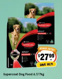 IGA Supercoat Dog Food offer