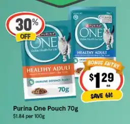 IGA Purina One Pouch offer