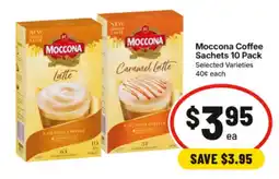 IGA Moccona Coffee Sachets Selected Varieties offer