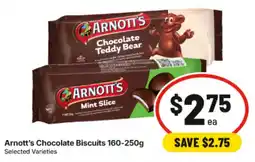 IGA Arnott's Chocolate Biscuits Selected Varieties offer