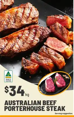IGA Australian Beef Porterhouse Steak offer