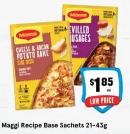 IGA Maggi Recipe Base Sachets offer