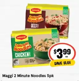 IGA Maggi 2 Minute Noodles offer