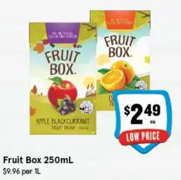 IGA Fruit Box Apple Blackcurrant Fruit Drink offer