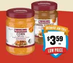 IGA Masterfoods Corn Relish offer