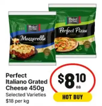 IGA Perfect Italiano Grated Cheese offer