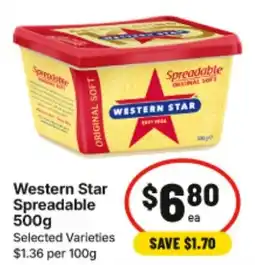 IGA Western Star Spreadable offer