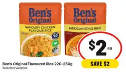 IGA Ben's Original Flavoured Rice offer
