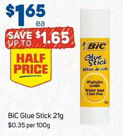 Foodland BiC Glue Stick offer