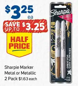 Foodland Sharpie Marker Metal or Metallic offer