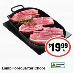 IGA Australian Lamb Lamb Forequarter Chops offer