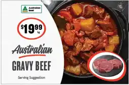 IGA Australian Beef Gravy Beef offer