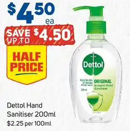 Foodland Dettol Hand Sanitiser offer