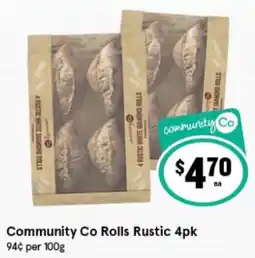 IGA Community Co Rolls Rustic offer