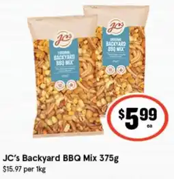 IGA JC's Backyard BBQ Mix offer