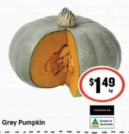 IGA Grey Pumpkin offer