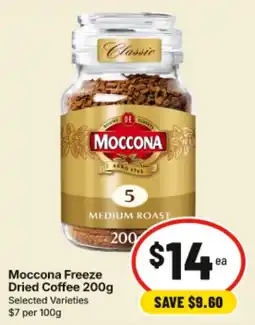 IGA Mocconca Freeze Dried Coffee offer