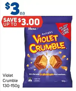 Foodland Menz Violet Crumble offer