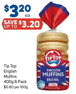 Foodland Tip Top English Muffins offer