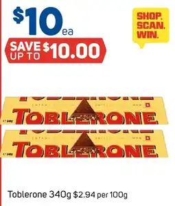 Foodland Toblerone offer