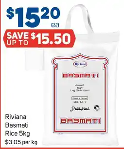 Foodland Riviana Basmati Rice offer