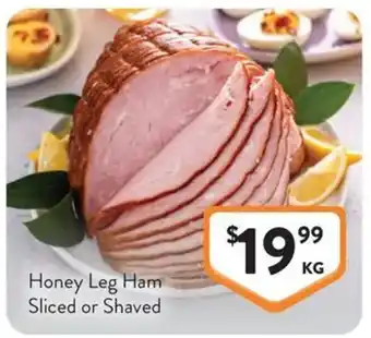 Foodworks Honey Leg Ham offer