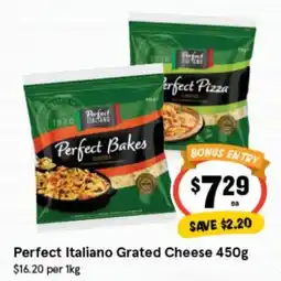 IGA Perfect Italiano Grated Cheese offer