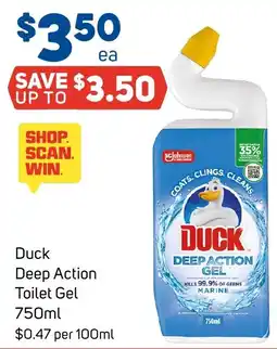 Foodland Duck Deep Action Toilet Gel offer