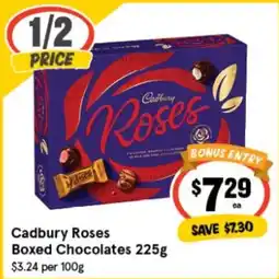 IGA Cadbury Roses Boxed Chocolates offer