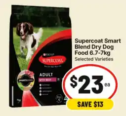IGA Supercoat Smart Blend Dry Dog Food Adult offer