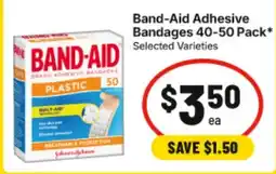 IGA Band-Aid Adhesive Bandages offer