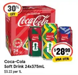 IGA Coca-Cola Soft Drink offer