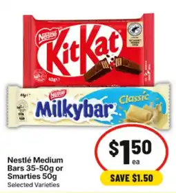 IGA Nestlé Medium Bars offer