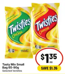 IGA Twisties Tasty Mix Small Bag Selected Varieties offer