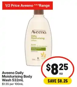 IGA Aveeno Daily Moisturising Body Wash offer