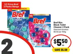 IGA Bref Rim Block Toilet Cleaner offer