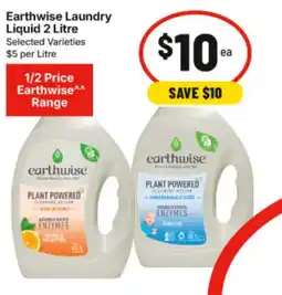 IGA Earthwise Laundry Liquid offer