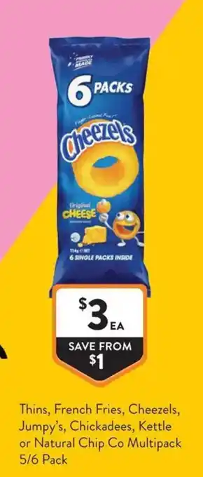 Foodworks Cheezels offer