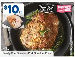 Foodland Family Chef Boneless Pork Shoulder Roast offer