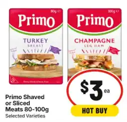 IGA Primo Shaved or Sliced Meats offer