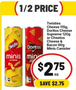 IGA Twisties minis Cheese offer