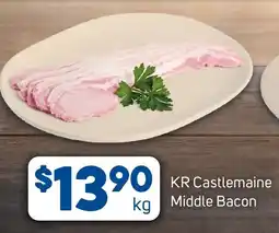 Foodland KR Castlemaine Middle Bacon offer