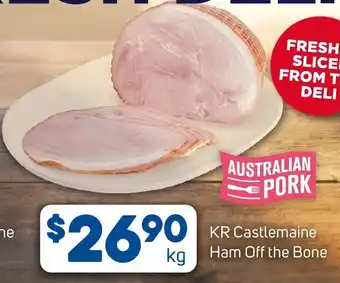 Foodland KR Castlemaine Ham Off the Bone offer