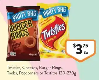 Foodworks Twisties Cheese offer
