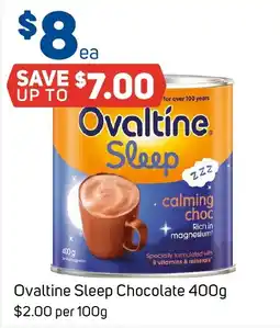 Foodland Ovaltine Sleep Chocolate offer