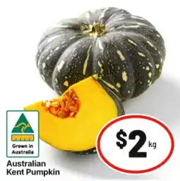 IGA Australian Kent Pumpkin offer