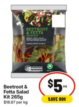 IGA Beetroot & Fetta Salad Kit offer