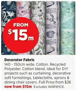 Spotlight Decorator Fabric offer