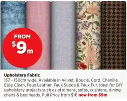 Spotlight Upholstery Fabric offer