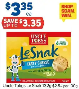 Foodland Uncle Tobys Le Snak offer